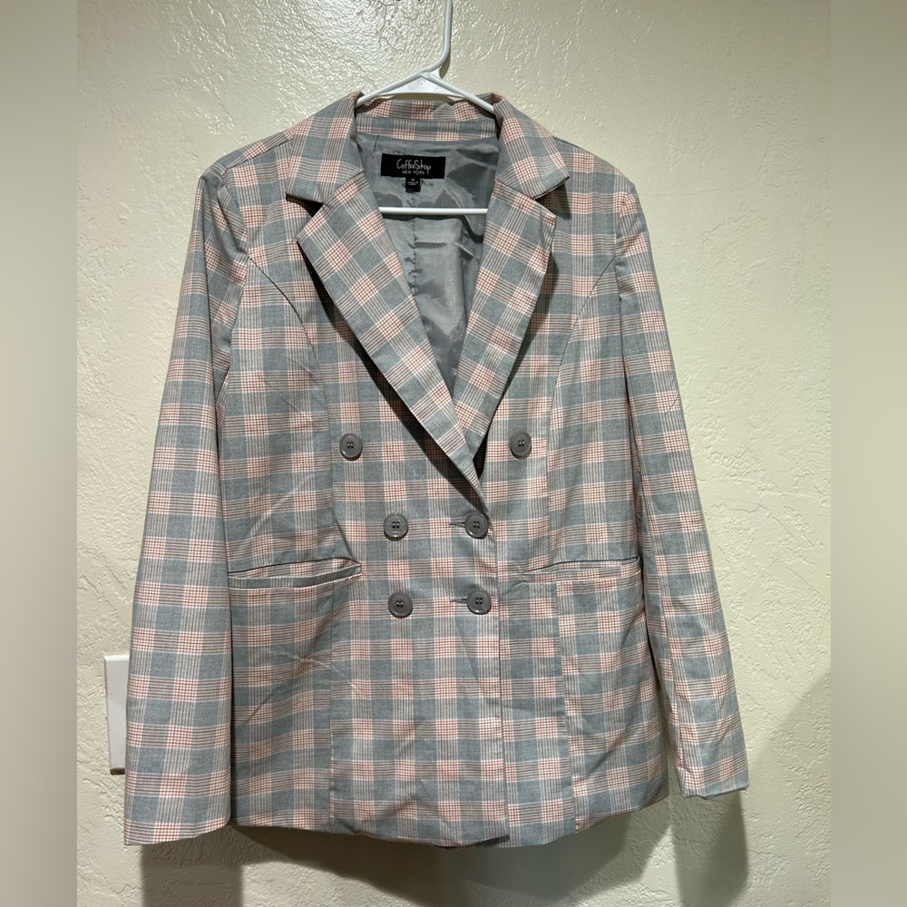 Coffee shop New York blazer‎ size medium